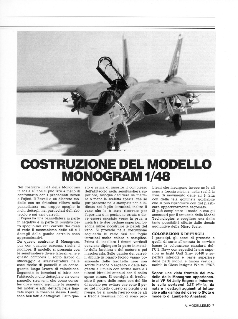 Aerei Modellismo 1989-01